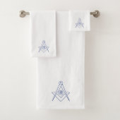 Freemasonsymbool Bad Handdoek (Insitu)