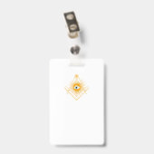Freemasonsymbool Badge (Achterkant met clip)