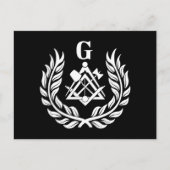 Freemasonsymbool Briefkaart (Voorkant)
