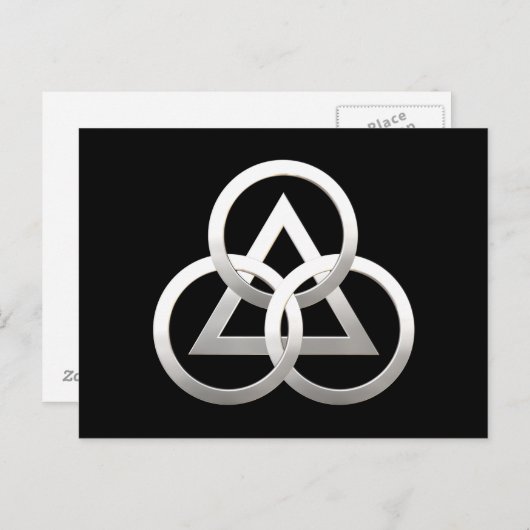 Freemasonsymbool Briefkaart (Voorkant / Achterkant)