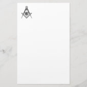 Freemasonsymbool Briefpapier (Voorkant)
