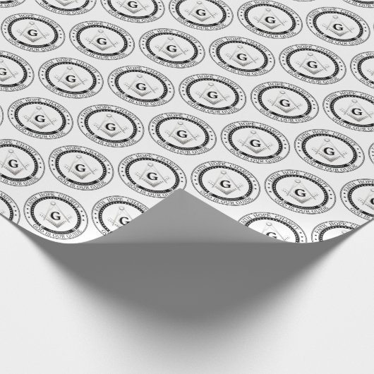 Freemasonsymbool Cadeaupapier (Hoek)