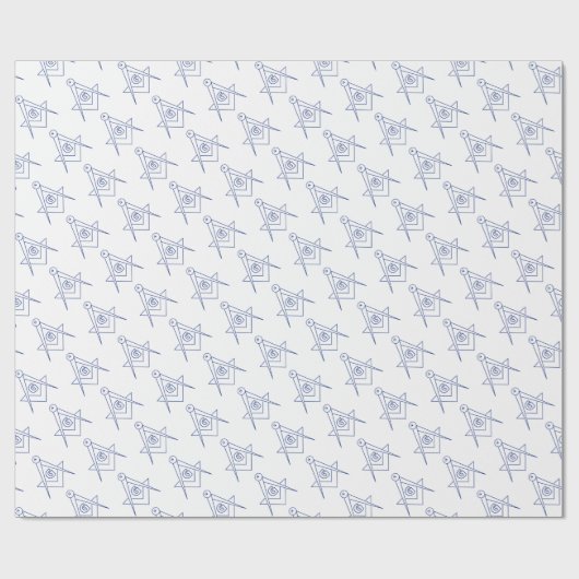 Freemasonsymbool Cadeaupapier (Vlak)