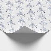 Freemasonsymbool Cadeaupapier (Hoek)