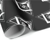 Freemasonsymbool Cadeaupapier (Rol Hoek)