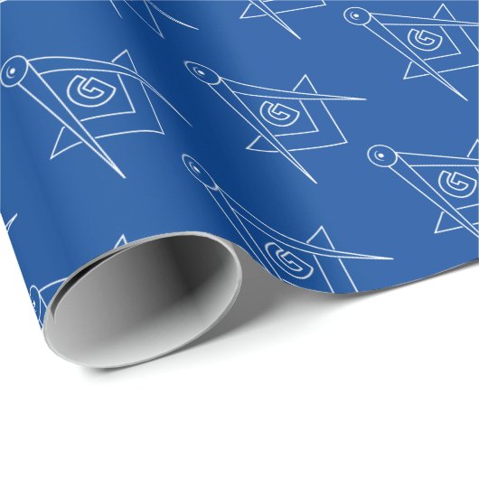 Freemasonsymbool Cadeaupapier (Rol Hoek)