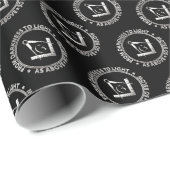 Freemasonsymbool Cadeaupapier (Rol Hoek)