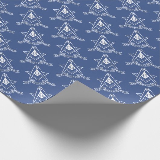 Freemasonsymbool Cadeaupapier (Hoek)