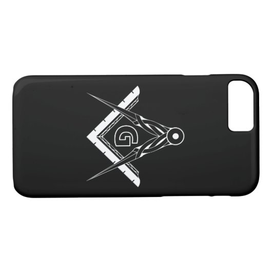 Freemasonsymbool Case-Mate iPhone Case (Achterkant (Horizontaal))