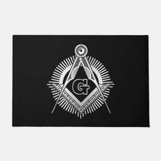 Freemasonsymbool Deurmat (Voorkant)