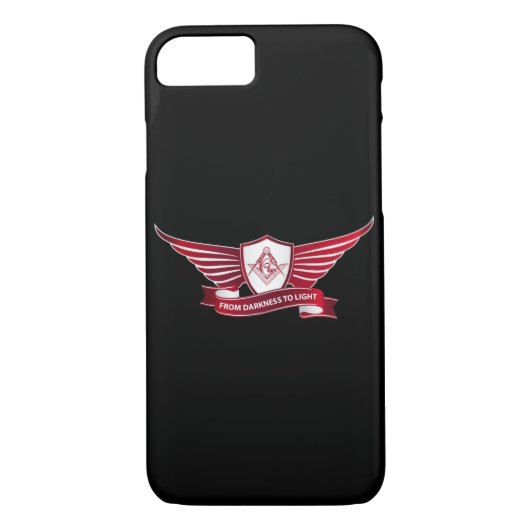 Freemasonsymbool en afscherming Case-Mate iPhone case (Achterkant)