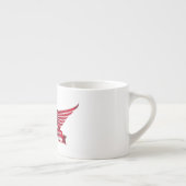Freemasonsymbool en afscherming espresso kop (Rechts)