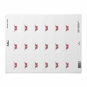 Freemasonsymbool en afscherming etiket (Full Sheet)