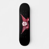 Freemasonsymbool en afscherming persoonlijk skateboard (Voorkant)