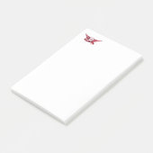 Freemasonsymbool en afscherming post-it® notes (Schuin)