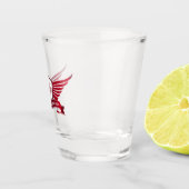 Freemasonsymbool en afscherming shot glas (Rechts)