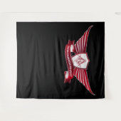 Freemasonsymbool en afscherming wandkleed (Voorkant (horizontaal))