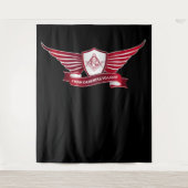 Freemasonsymbool en afscherming wandkleed (Voorkant)