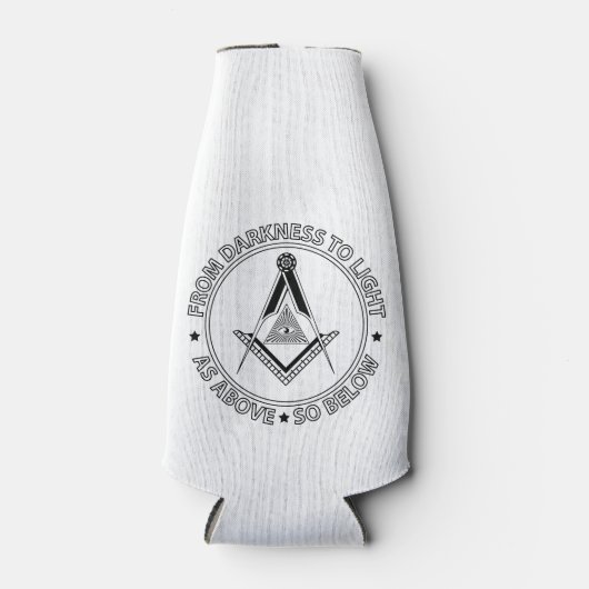 Freemasonsymbool Flesjeskoeler (Voorkant)