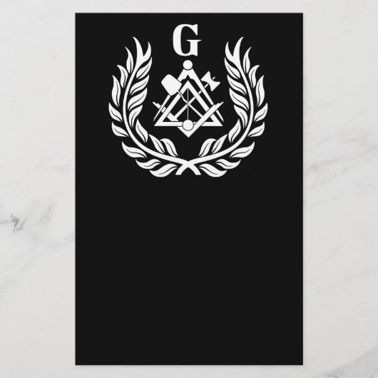 Freemasonsymbool Flyer (Voorkant)