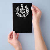 Freemasonsymbool Flyer (Hand)