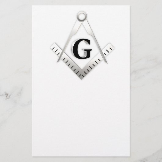 Freemasonsymbool Flyer (Voorkant)