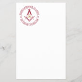 Freemasonsymbool Flyer (Voorkant)