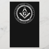 Freemasonsymbool Flyer (Voorkant)