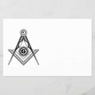 Freemasonsymbool Flyer