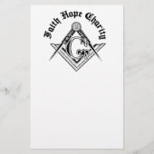 Freemasonsymbool Flyer (Voorkant)