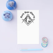 Freemasonsymbool Flyer (Enkel)