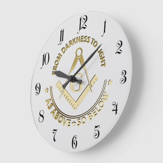 Freemasonsymbool Grote Klok (Hoek)