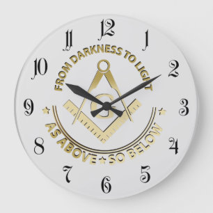 Freemasonsymbool Grote Klok