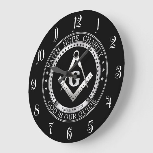 Freemasonsymbool Grote Klok (Hoek)