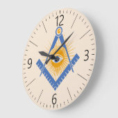Freemasonsymbool Grote Klok (Hoek)