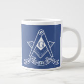 Freemasonsymbool Grote Koffiekop (Rechts)