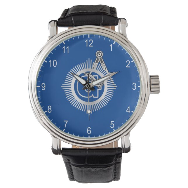 Freemasonsymbool Horloge (Voorkant)