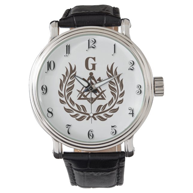 Freemasonsymbool Horloge (Voorkant)