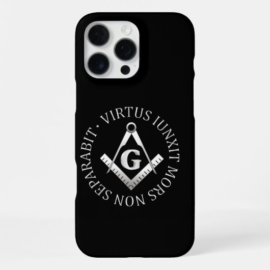 Freemasonsymbool iPhone Hoesje (Achterkant)