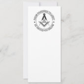 Freemasonsymbool Kaart (Voorkant)