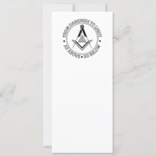 Freemasonsymbool Kaart