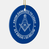 Freemasonsymbool Keramisch Ornament (Rechts)
