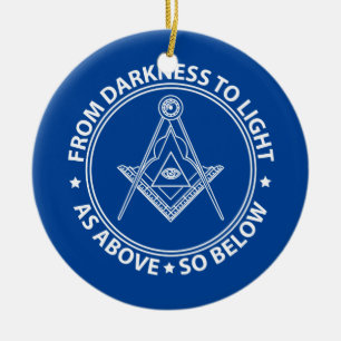 Freemasonsymbool Keramisch Ornament