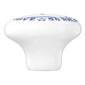 Freemasonsymbool Keramische Knop (Zijkant)