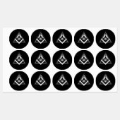 Freemasonsymbool Labels (Vel)