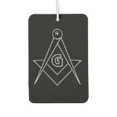 Freemasonsymbool Luchtverfrisser (Voorkant)