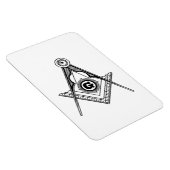 Freemasonsymbool Magneet (Rechterzijde)