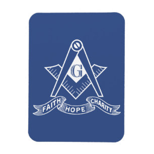 Freemasonsymbool Magneet