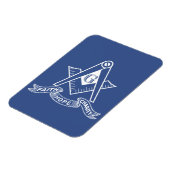 Freemasonsymbool Magneet (Linkerzijde)