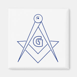 Freemasonsymbool Magneet